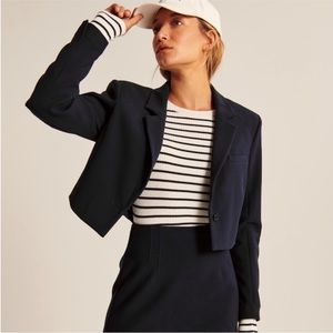 Cropped blazer - Abercrombie - size L